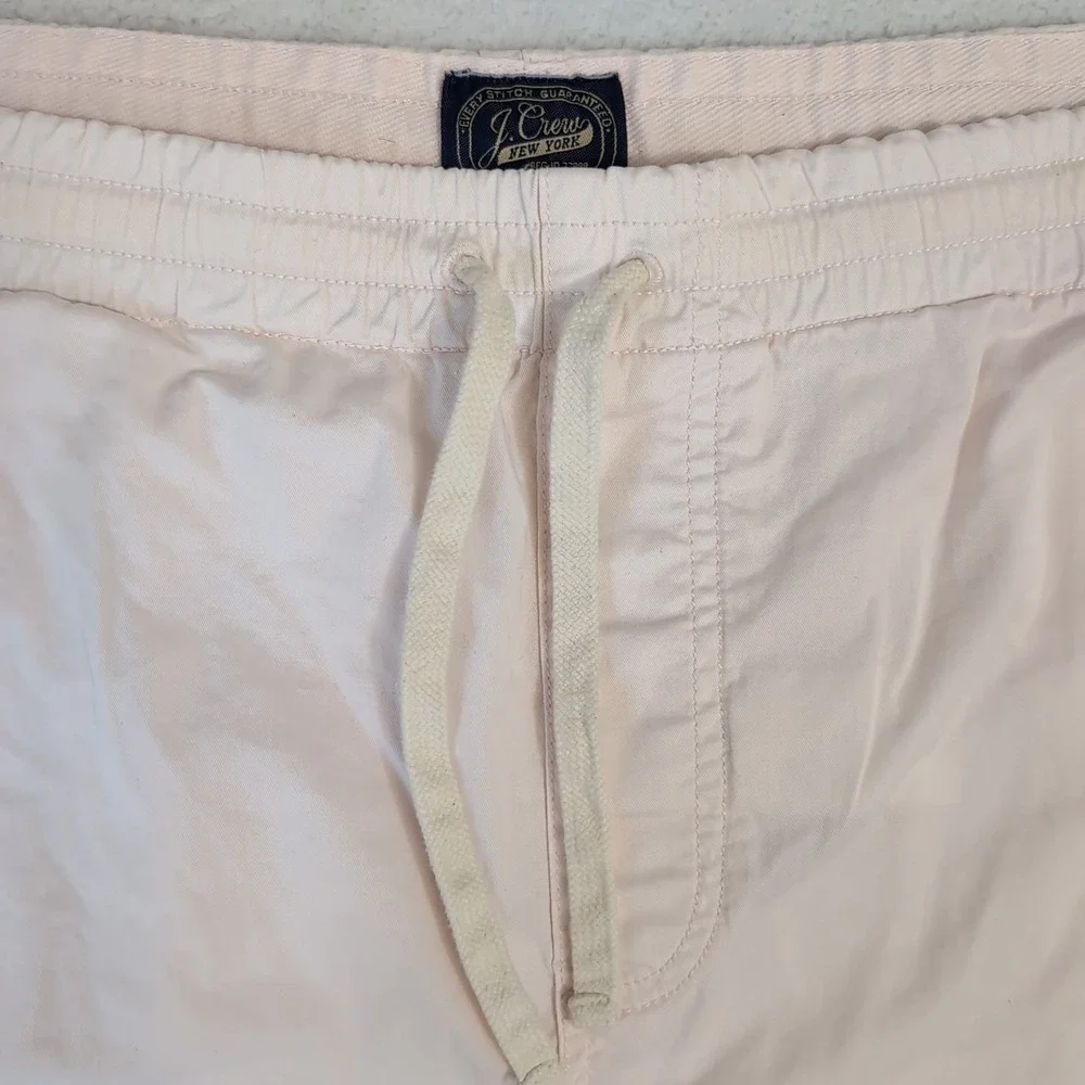 Men's 3XL J Crew Dock shorts elastic pull on waist Soft Light Pink Stretch 45x6